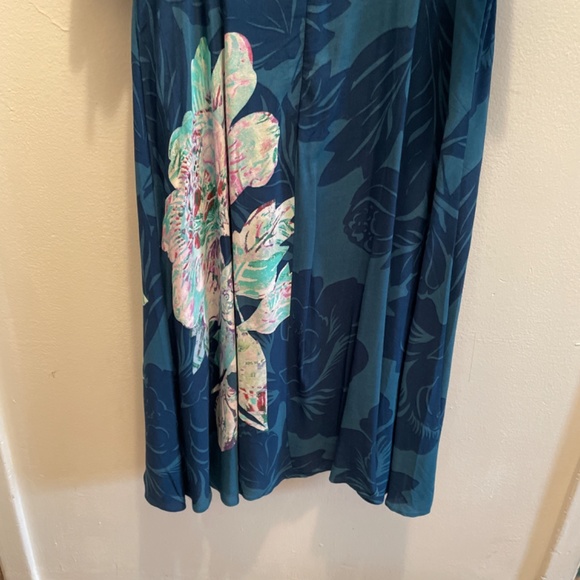 Anthropologie Maeve size 14 flowered cold shoulder dress VGC - Picture 5 of 9